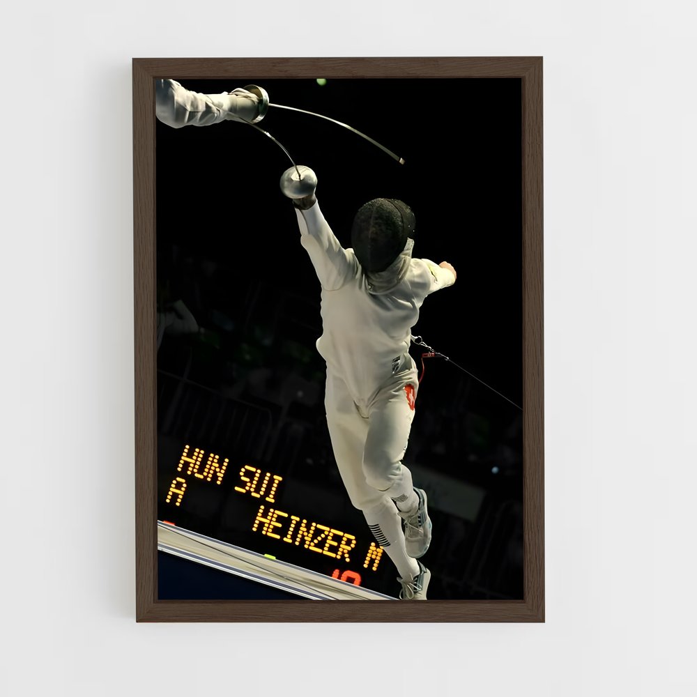 Poster Envol d'Épée – affiche Escrime (vue 5)